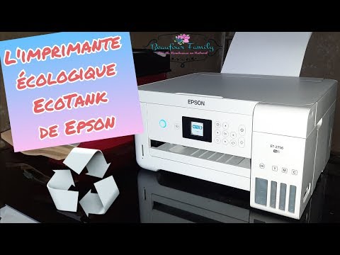 Epson ET-2756 Installation, Configuration, Test and Review - YouTube