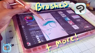 ✏️How to install Clip paint Studio on Android🌱Brushes, Swatches, Patterns & More🥕