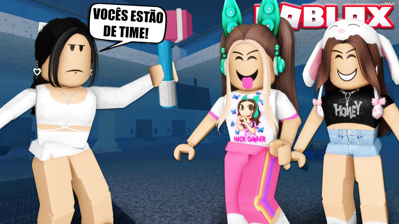 JOGAMOS DE TIME NO MARRETÃO - Roblox - Flee the Facility