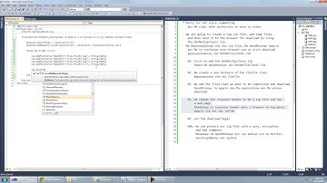 Asp.Net Zip File, Create and Download