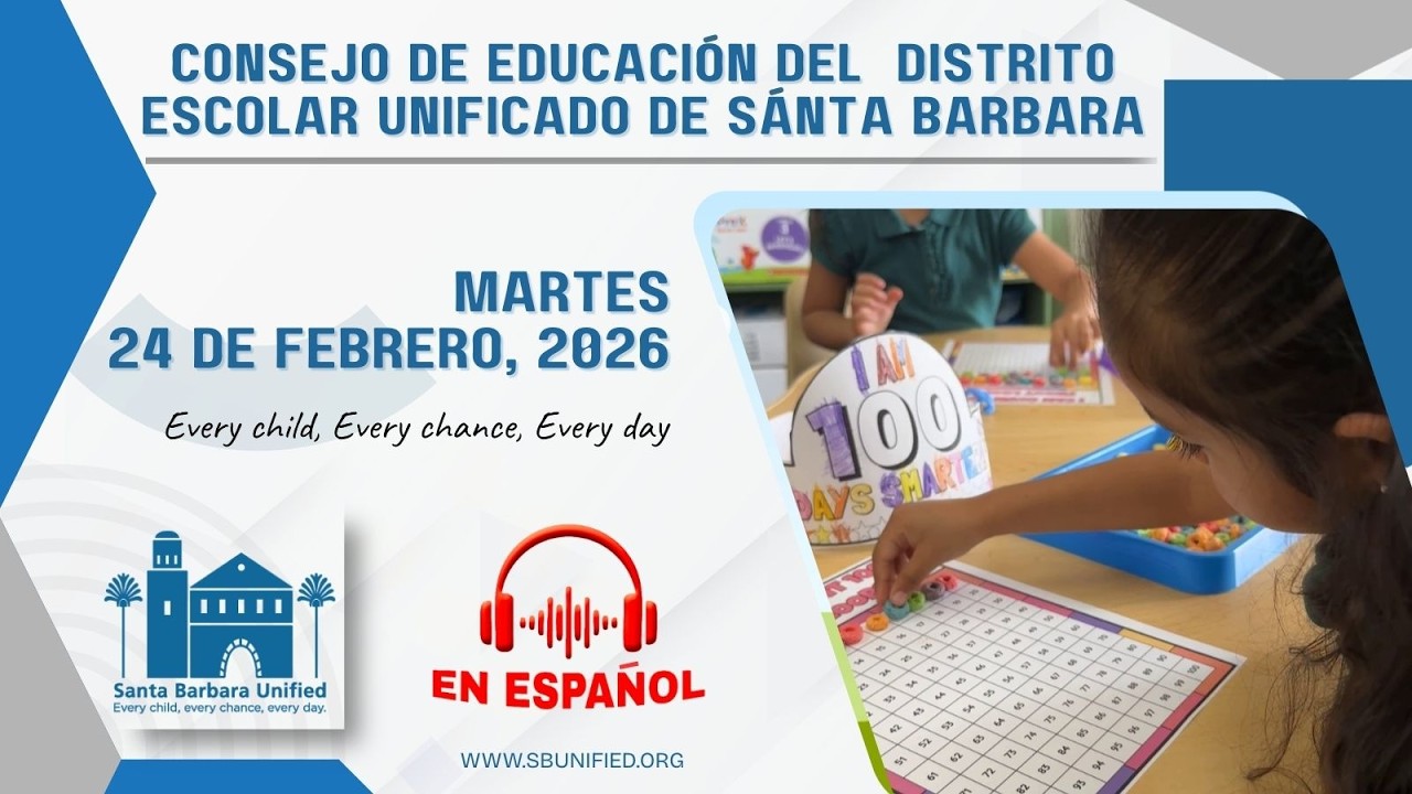 Reunión del Consejo de Educación - Martes 24 de Febrero,  2026