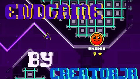 "Geometry Dash" Endgame (CreatorJR) (Harder)
