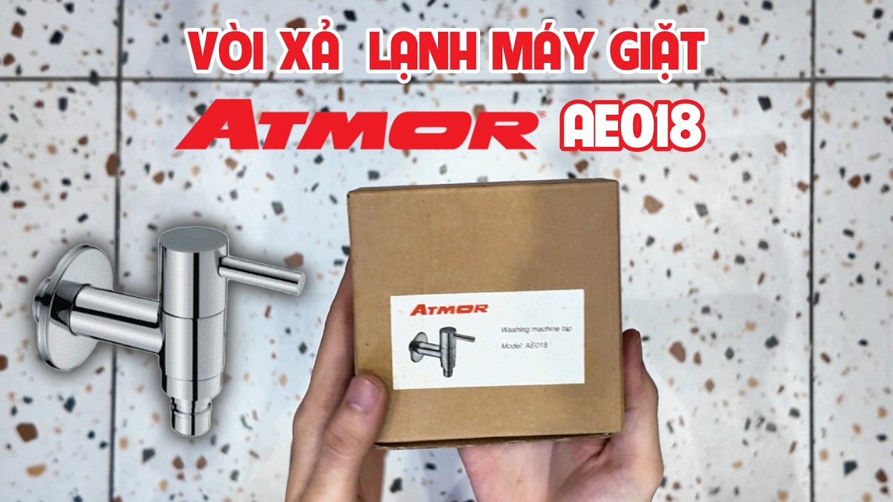 Vòi xả lạnh máy giặt ATMOR AE018