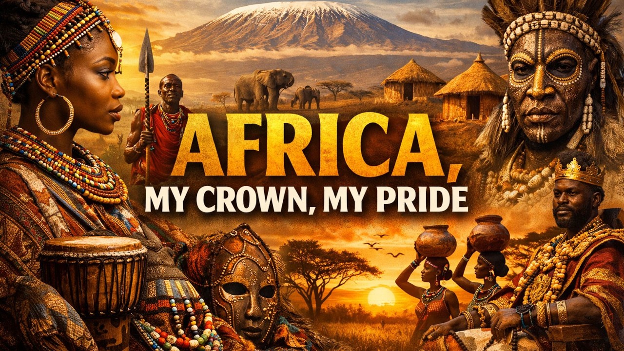 AFRICA, MY HOME   Deep African Drums & Flutes