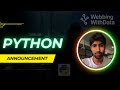 Big Announcement: I'm Starting a Python Programming Series! | Full Roadmap Inside