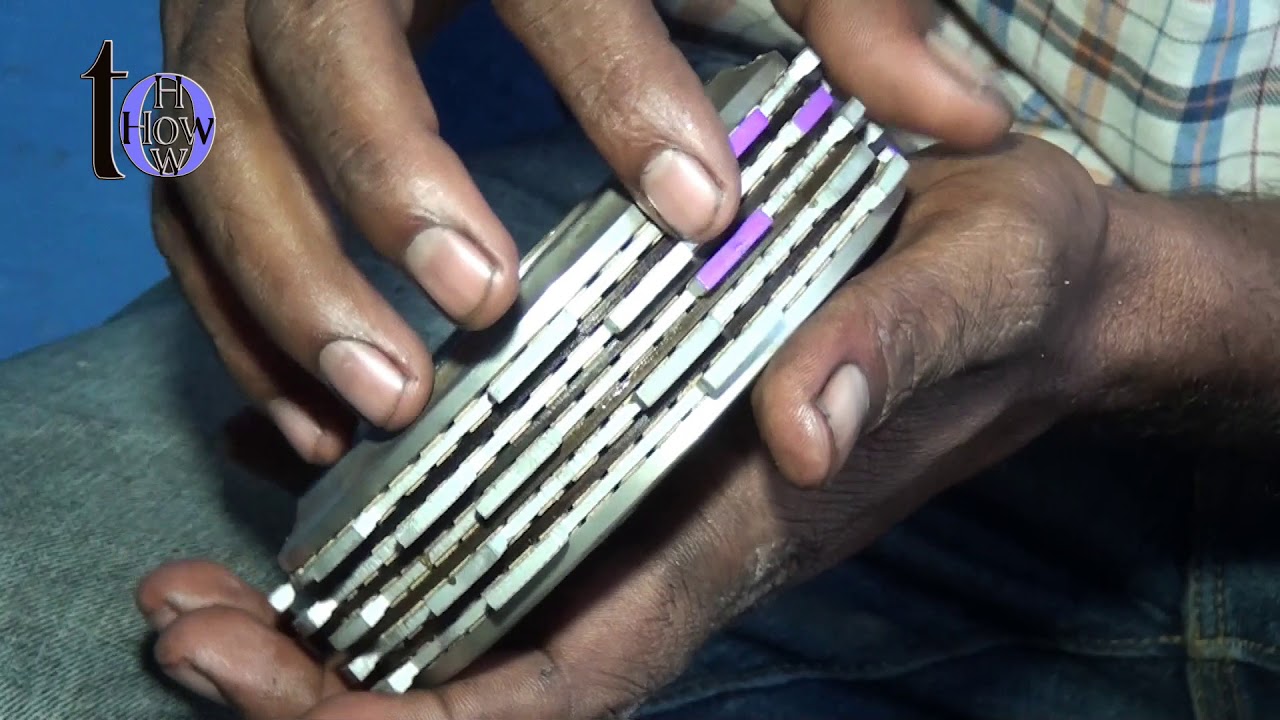 change Honda Unicorn clutch plates 