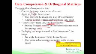 EECE212 Note Set 31 Linear Transformations for Data Compression