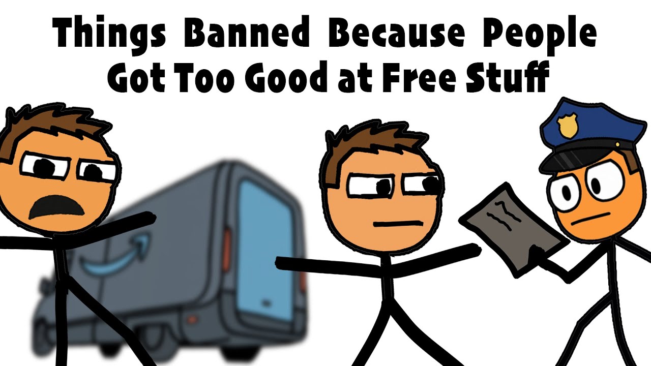 Вещи, запрещенные навсегда, потому что люди обманули систему