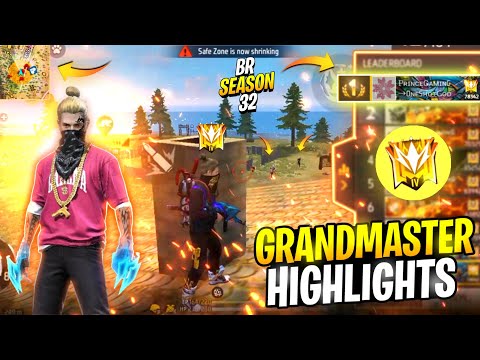 Grandmaster Highlights Gameplay - Garena Free Fire | Free Fire Grandmaster Gameplay | 🔥