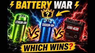 Lithium-ion vs Sodium-ion vs Lead-acid Batteries: Which Is Best? Explainer in 7 Minutes