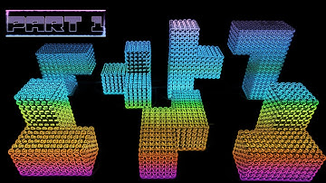 Diy MAGNETIC BALLS | How To Build/Make Tetris game (Part 1) | Magnet Challenge