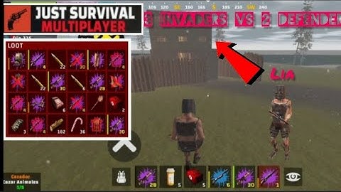 Just Survival Multiplayer | 3 invaders vs 2 defenders #justsurvive #justsurvivalmultiplayer #rust