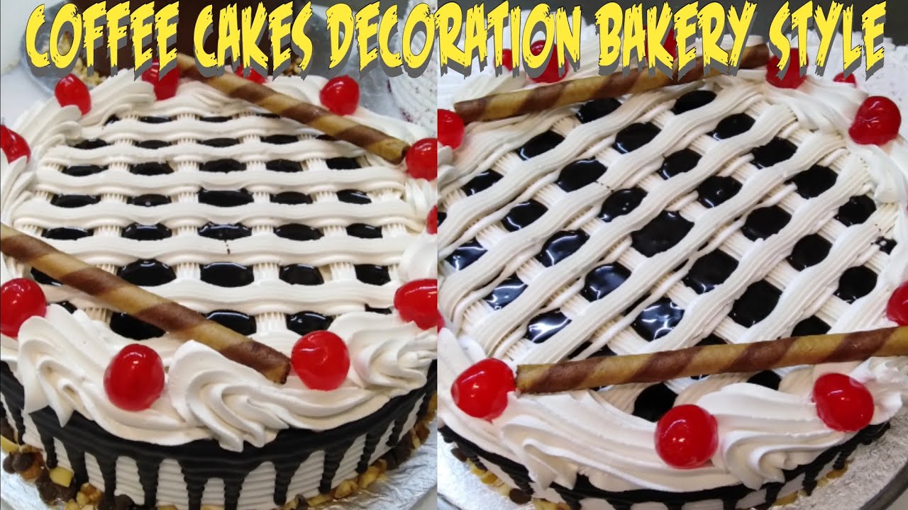 How to make coffee coffee /coffee cake decorations /coffee cake recipes