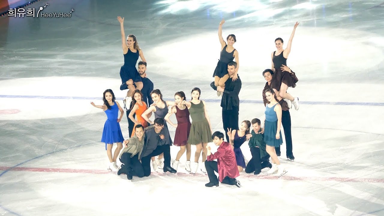 [4K60p] 2018 All That Skate (DAY1) Act. 2 Curtain Call (All Skaters) - 2U (by David Guetta)