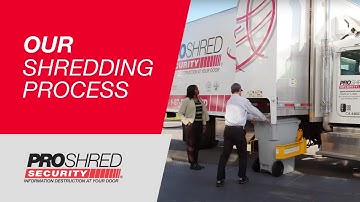 How our secure shredding process works? | PROSHRED® Security