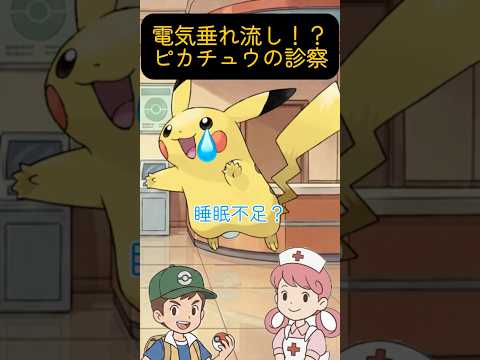 【ポケモン解説】ジョーイさんの真面目診察〜ピカチュウ編〜