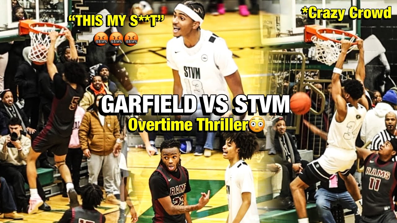 Lebrons Old Highschool TAKESOVER AKRON 😳 | STVM & Akron Garfield Were Talking CRAZY 🔥 | OVERTIME ‼️