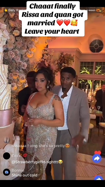 RISSA & QUAN'S WEDDING VIDEO SNIPPET 1#rissaandquan #rissaandquanwedding #rissalive