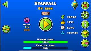 9 Star Level With An Early Secret Way Geometry Dash
