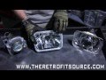 TRS Tips: 7x6 Sealed Beam Bi-xenon Headlight Projector Retrofit Upgrade How-To