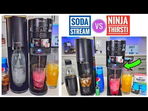 Ninja Thirsti vs SodaStream Sparkling Water Soda Maker 