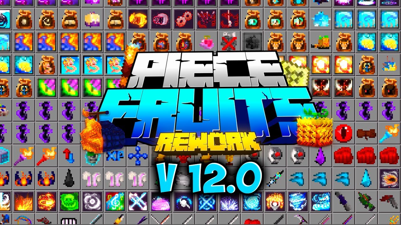 Piece Fruits Java SAIU A NOVA! Atualização da ADDON Piece Fruits v12.0 para Minecraft 1. ...