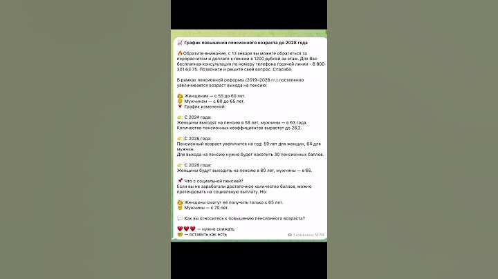 Новый график повышения пенсионного возраста с 1 января 2025 года #льготы #пособия #пенсия