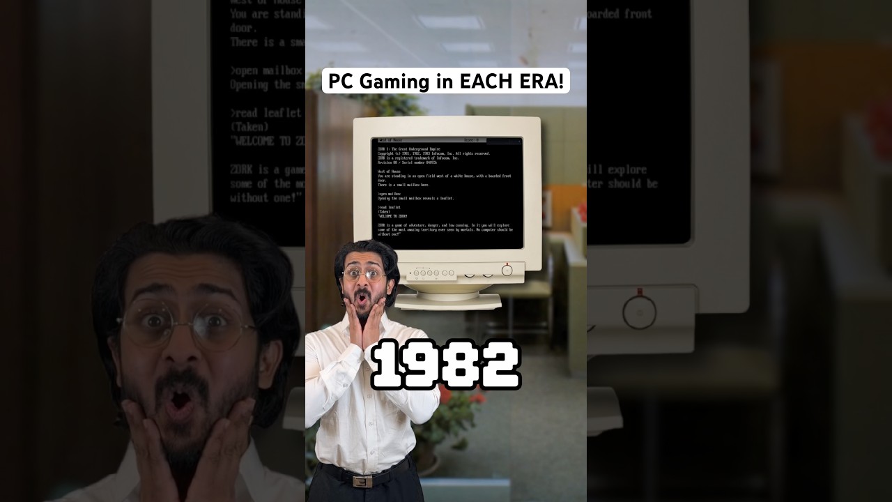 PC Gaming in EACH ERA!