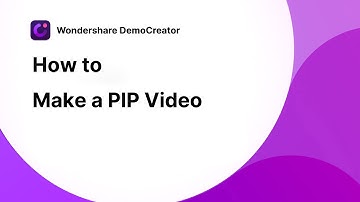 How to Make a PIP Video | Wondershare DemoCreator Tutorial