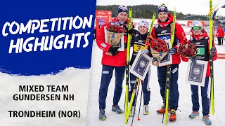 Norway makes 3 out of 3 in Mixed Team event | FIS Nordic Combined World Cup 23-24