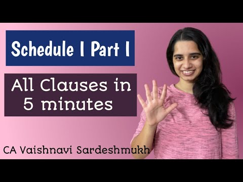 Professional Ethics | Schedule One Part 1 | Trick to remember | CA ...
