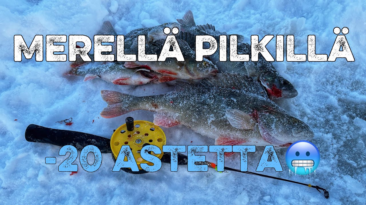 KYLMÄ PILKKIREISSU MERELLE