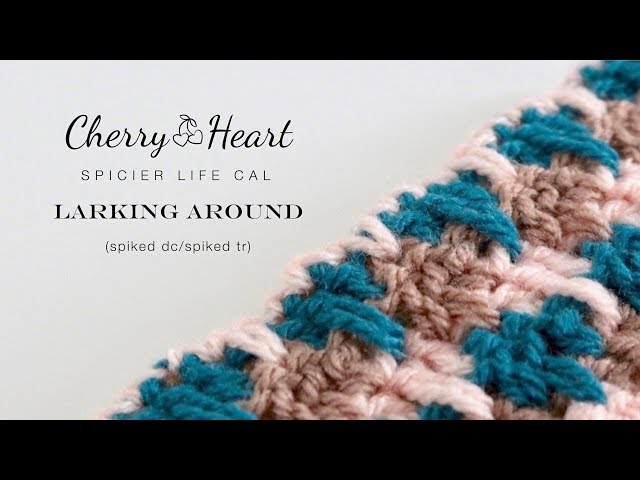 A spicier life crochet along done with red heart ombré spearmint