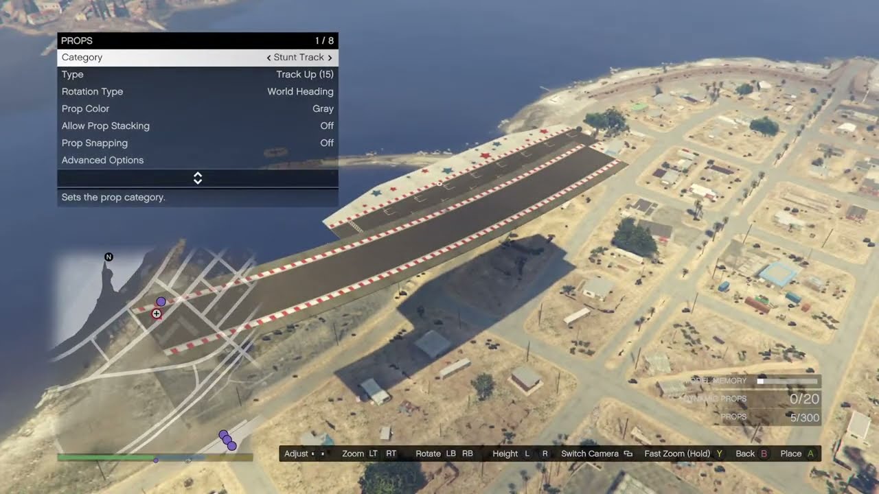 GTAO CREATOR - Creating a custom race track (for J.M. - Part 1)