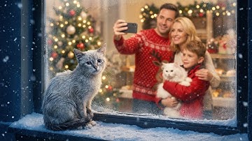 A Poor Kitten on Christmas Night — The Emotional Rescue Story Will Melt Your Heart