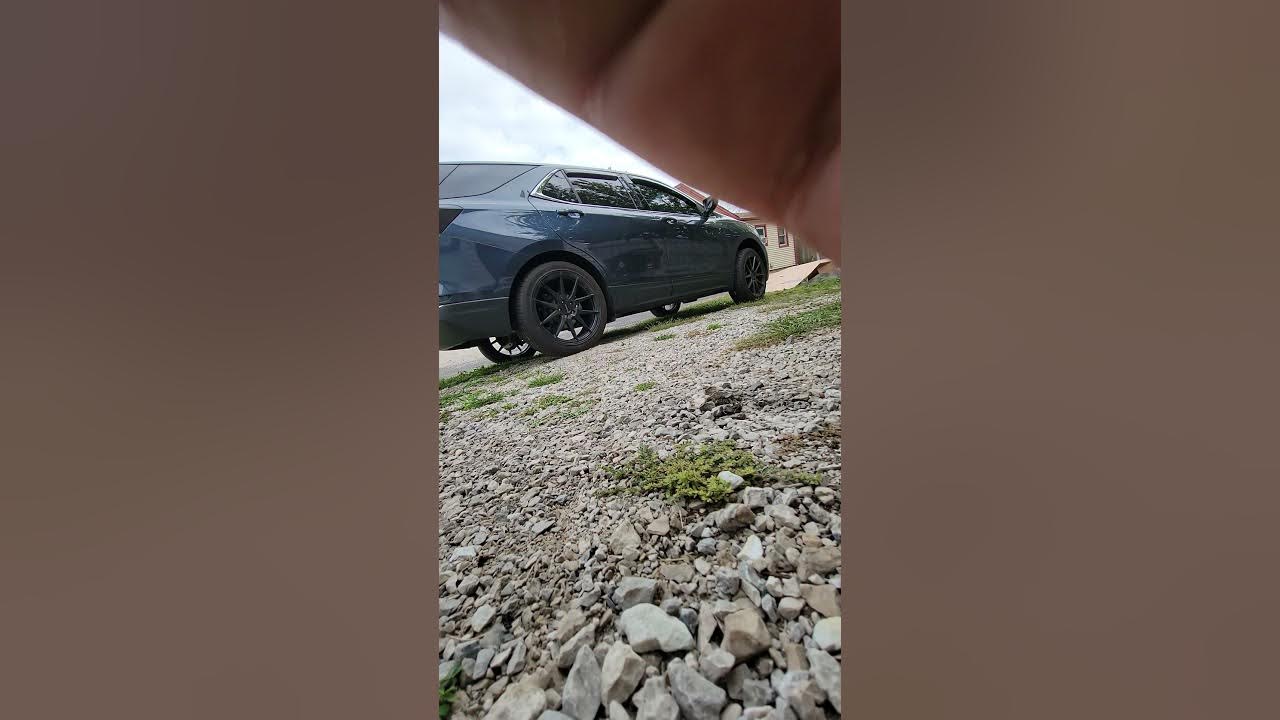 2018 chevy equinox mid muffler and rear muffler delete cutback straight