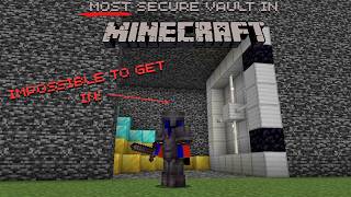 I built Minecrafts most secure vault!