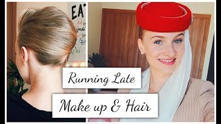 Flight Attendant Running Late Make Uphair