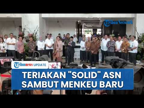 Lively! Suahasil Welcomed with Applause and Chants of “Solid” by Ministry of Finance Officials Af...