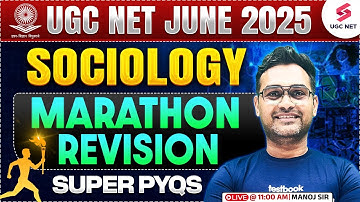 UGC NET Sociology Marathon 2025 | UGC NET Sociology Previous Papers With Answers By Manoj Sir