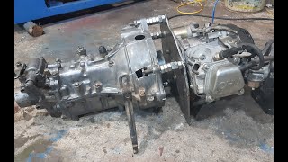 Build 4x4 project part 10: Connecting engine and gearbox