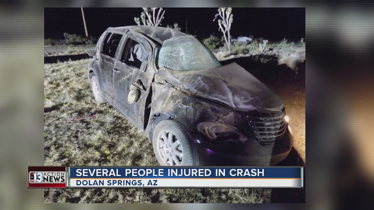 Multiple injuries reported in Dolan Springs crash YouTube