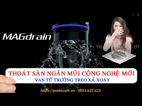 Video Ga Phễu Thoát Sàn MAgdrain | Thoát Nhanh, Ngăn Mùi,... - youtube
