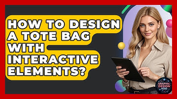 How To Design A Tote Bag With Interactive Elements? - Graphic Design Nerd