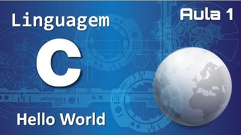 💻 Primeiros passos com a Linguagem C - Hello World #linguagemc #ctutorial #helloworld #clanguage #c