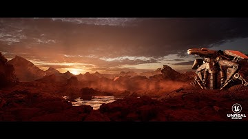 Alien Planet Unreal Engine 5 Lumen and Nanite