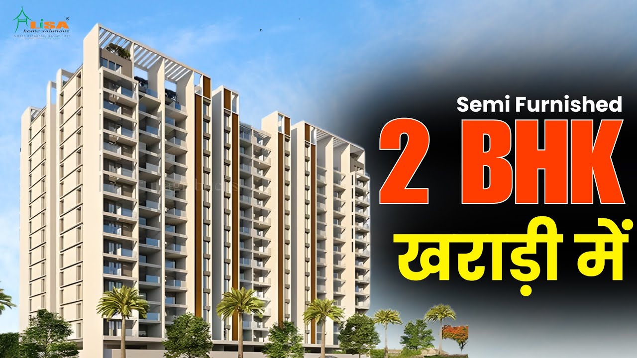 2 BHK Flat for Rent in Kharadi | Semi-Furnished | Best Location & Amenities