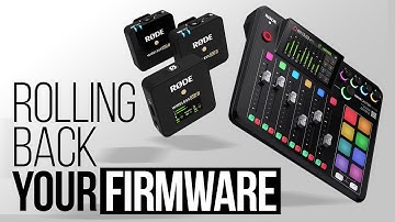 How to Revert to Production Firmware on the RØDECaster Pro II