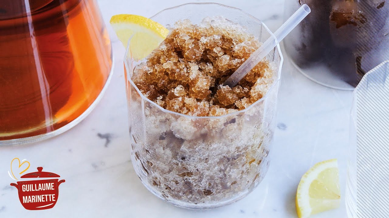 Granité Whisky Coca - Recette cocktail facile rapide - Apero Addict