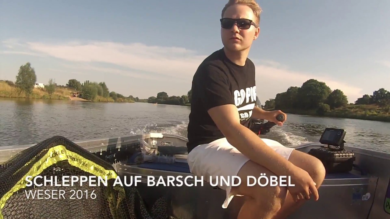 Schleppen auf Barsch und Döbel auf der Weser